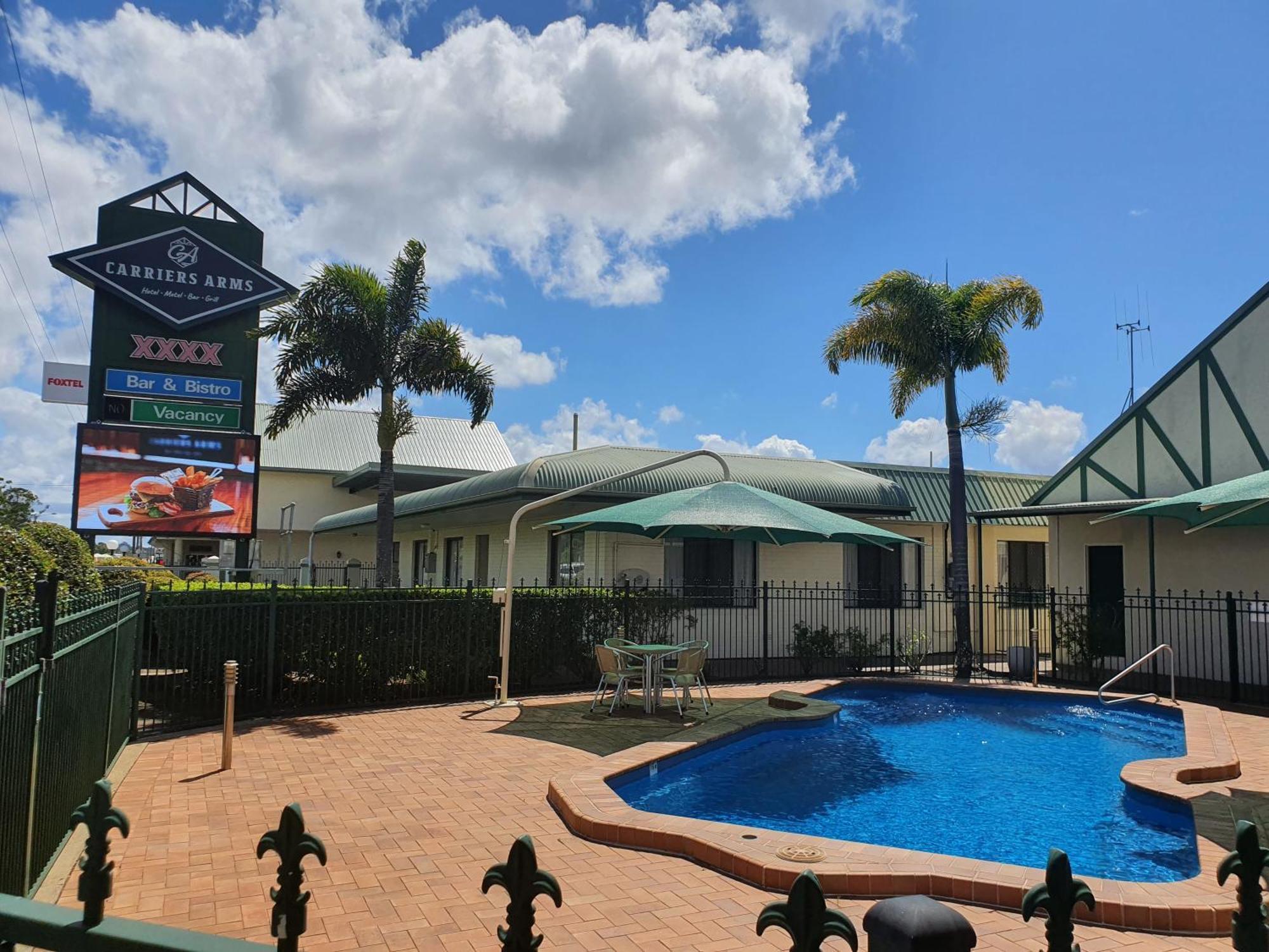 Carriers Arms Hotel Motel Maryborough Bagian luar foto